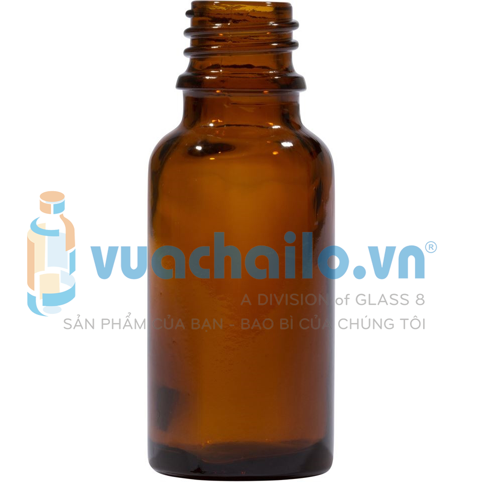 Chai tinh dầu màu nâu 20ml