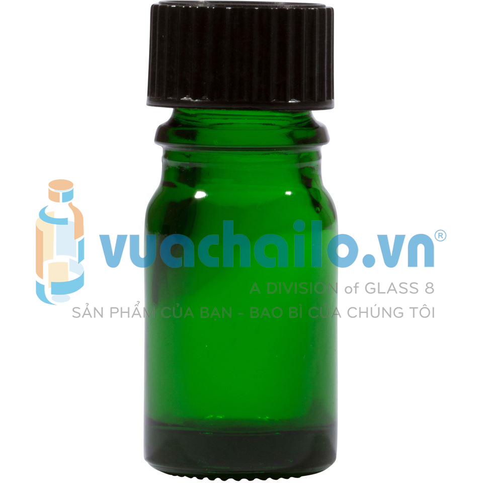Chai tinh dầu xanh lá 5ml