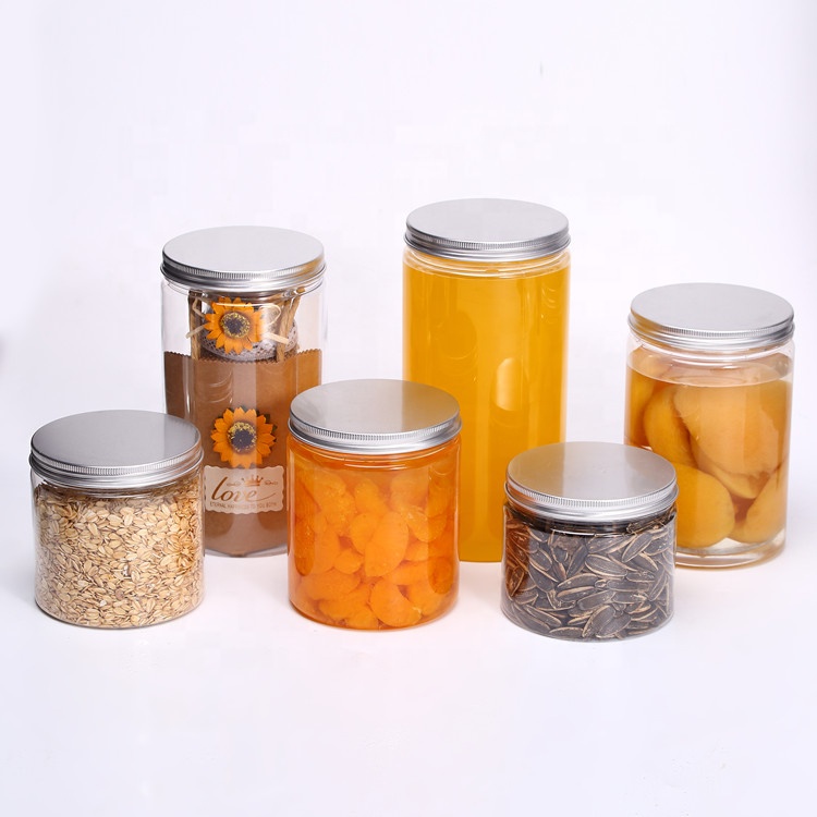 Lọ Nhựa Pet Nắp Nhôm 500ml