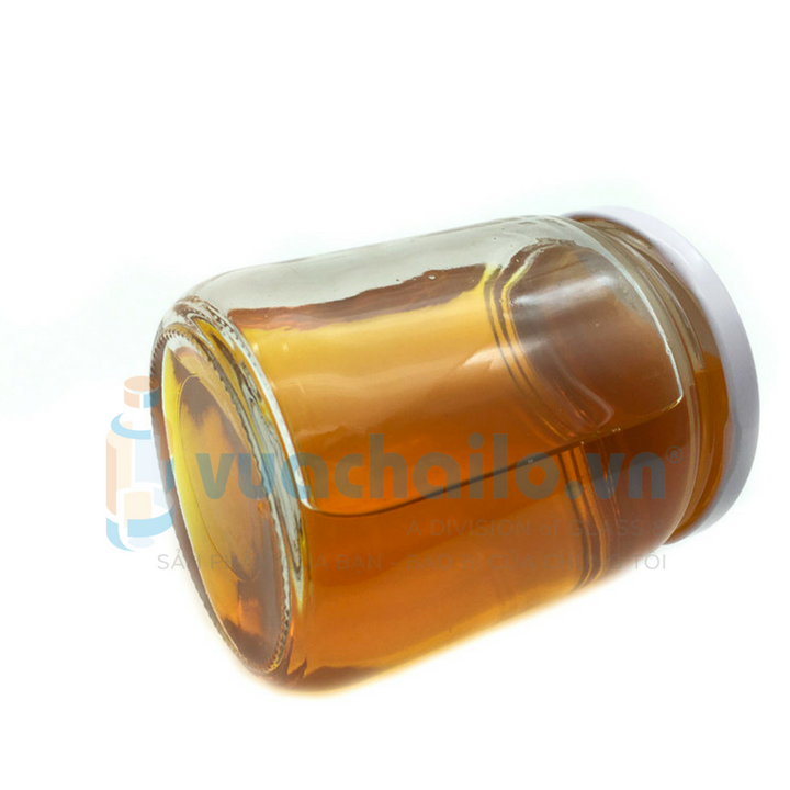 Lọ thủy tinh dáng tròn nắp thiếc 240ml - 350ml