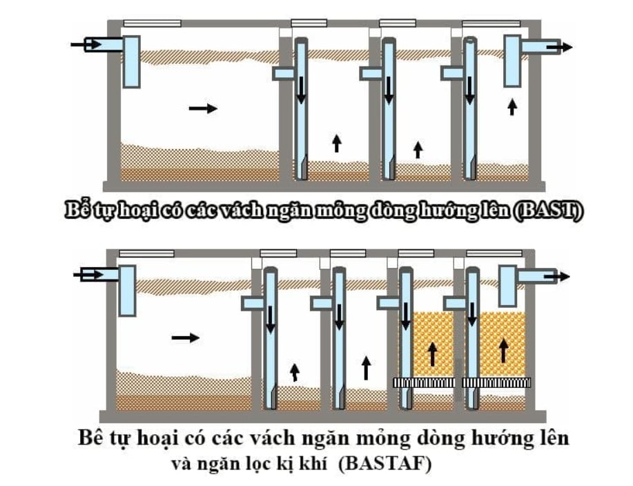 Bể tự hoại cải tiến bastaf 2026