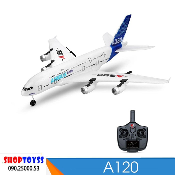 Máy Bay Cánh Bằng Điều Khiển Từ Xa Airbus A380 Xk A120 - Shoptoy | Shop Đồ  Chơi Quận 10