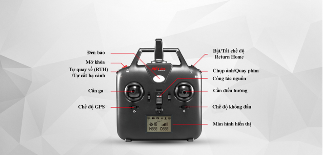 Flycam MJX Bugs 5W GPS Camera 8.0MP xoay 90 S ng 5Ghz Shop