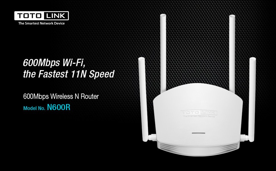 Totolink N600R - Router Wifi Chuẩn N 600Mbps