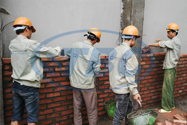 quần áo công nhân xây dựng