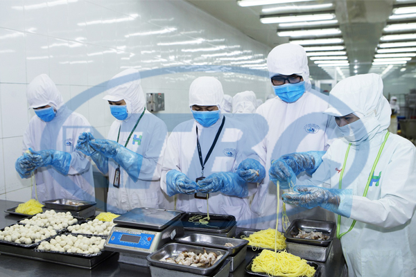 đồng phục công nhân thực phẩm