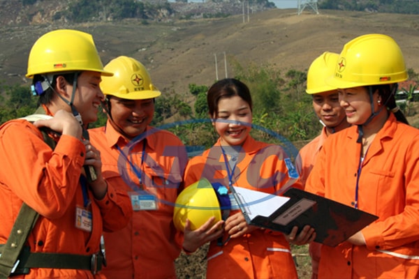 mũ bảo hộ ngành điện lực