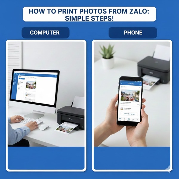 Chia sẻ bạn cách in ảnh từ zalo trên máy tính, điện thoại đơn giản, dễ làm