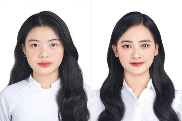 Ưu tiên chọn ảnh thẻ màu nền trắng
