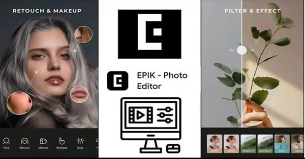Mở ứng dụng Epik
