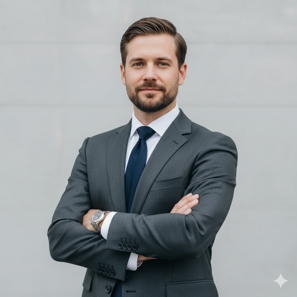 Tạo dáng chụp ảnh vest nam  -  Chân dung khoanh tay.