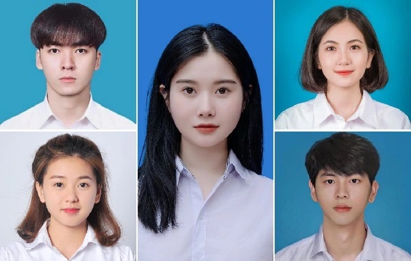 Trang phục ảnh thẻ gọn gàng và không quá nổi bật
