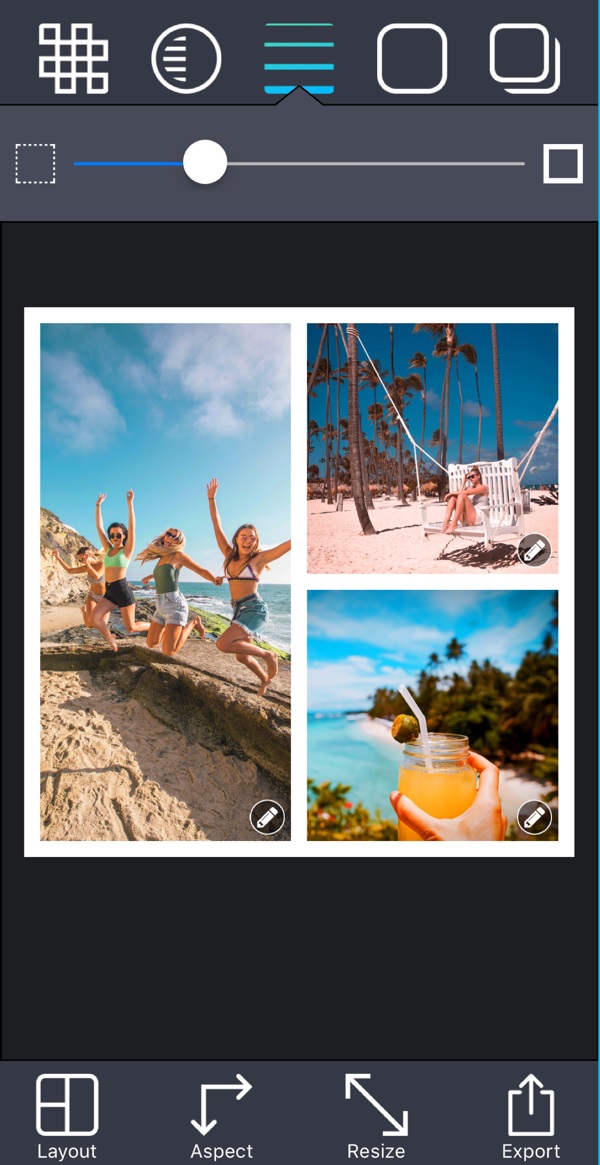 Pic Stitch cho phép bạn ghép ảnh với nhau với hơn 300 bố cục ảnh ghép 