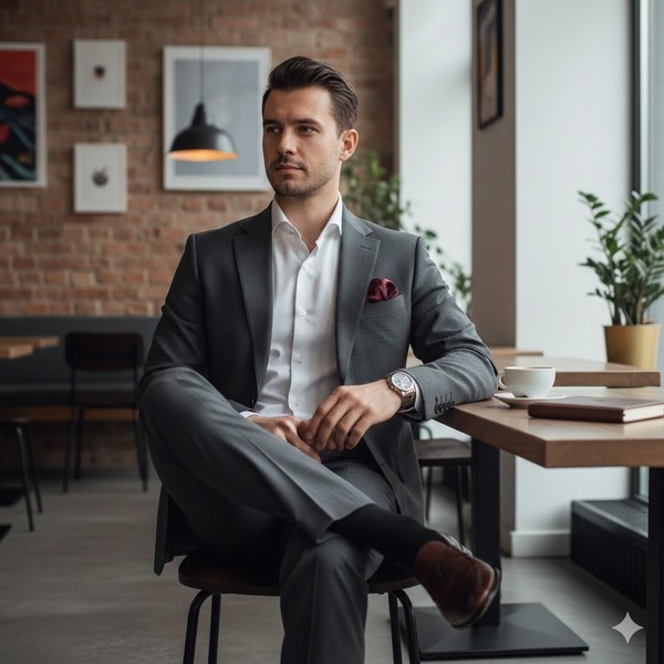 Ngồi vắt chân chữ ngũ