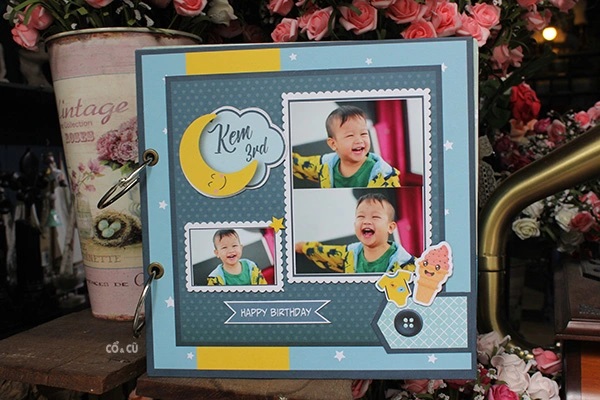 Album ảnh được thiết kế theo yêu cầu cho bé yêu 
