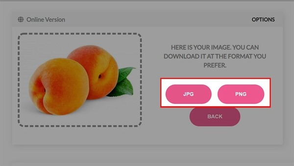 Lưu ảnh sau khi phóng to