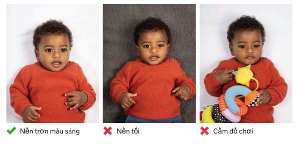 Các mẹo chụp ảnh hộ chiếu cho trẻ nhỏ đạt chuẩn