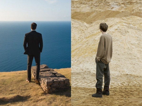 Tay cho vào túi quần – dáng kinh điển