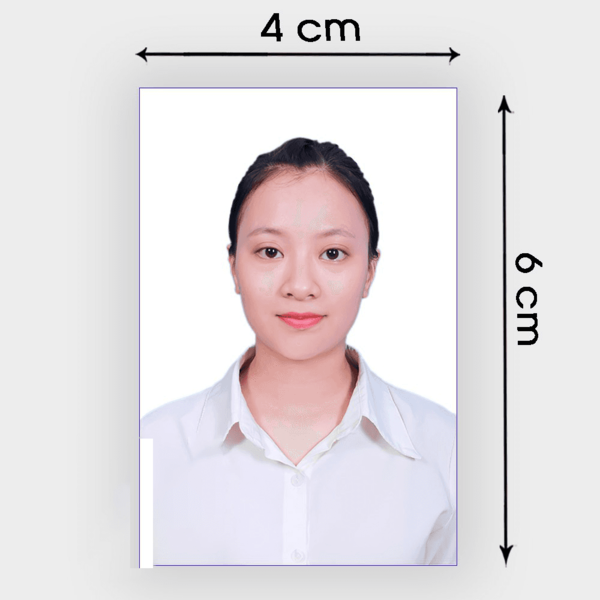 Kích thước ảnh visa Úc cần tuân thủ quy định 4cm x 6cm