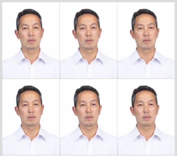 Giữ mắt luôn nhìn thẳng ống kính khi chụp ảnh visa Úc