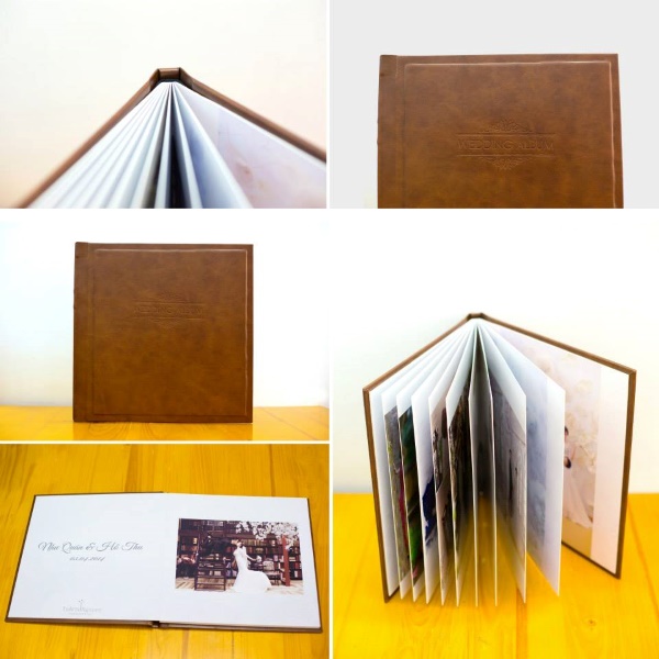 Lựa chọn các loại chất liệu album ảnh cưới theo sở thích, nhu cầu và ngân sách