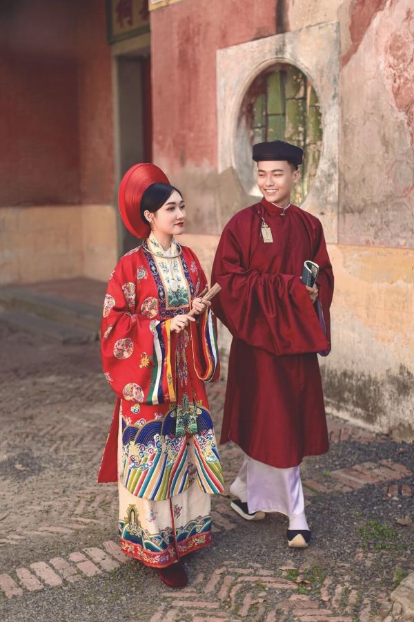 Concept cưới áo dài xưa hoài cổ