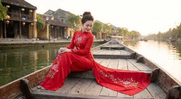 Tạo dáng ngồi duyên dáng và kín đáo