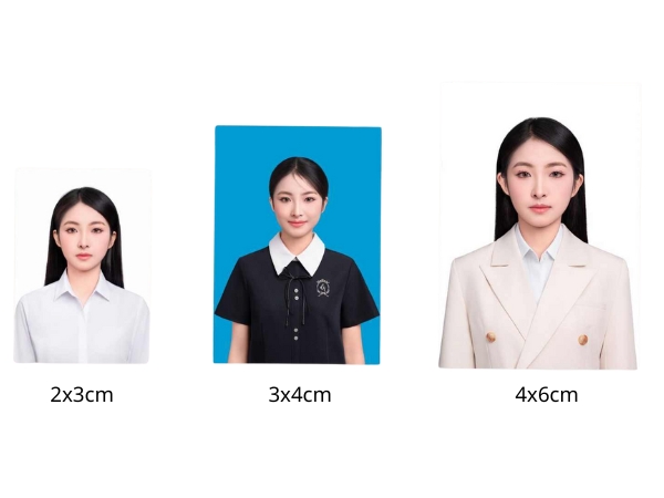 Các kích thước ảnh thẻ thông dụng