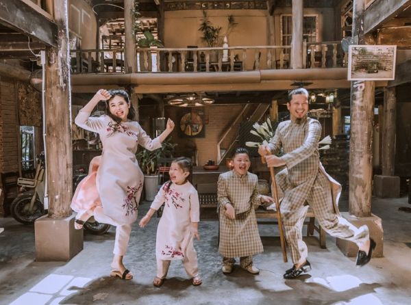 Concept chụp ảnh gia đình vintage