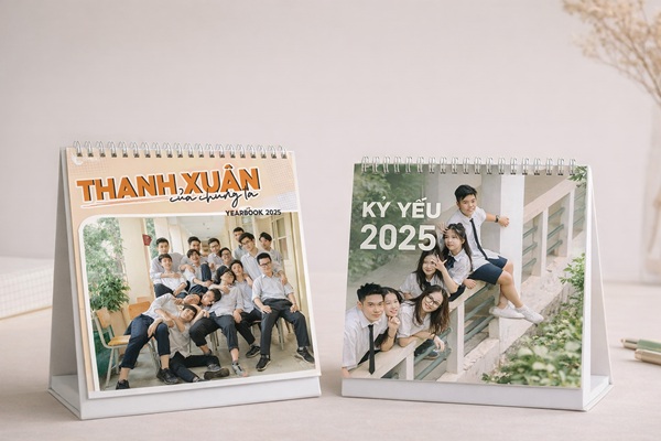 Bằng khen in ảnh kỷ yếu kèm theo các thông tin định danh hoặc danh hiệu kỷ niệm