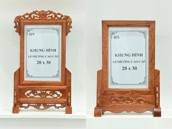 Khung ảnh thờ 20x30 – Mẫu chuẩn cho bàn thờ gia đình