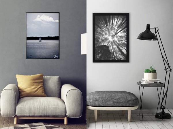 Khung ảnh 40x60 treo phòng khách