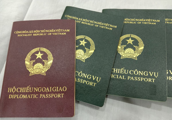 Hộ chiếu ngoại giao và công vụ