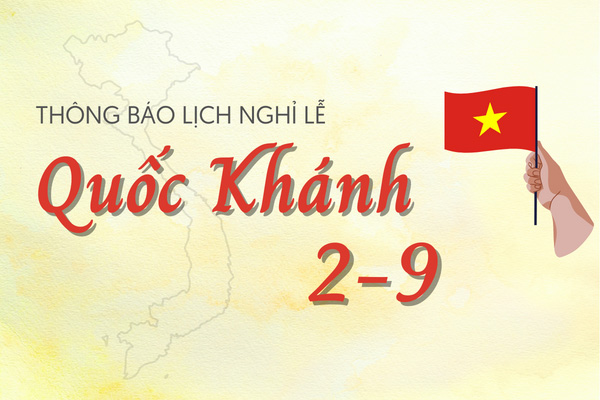 Lịch nghỉ lễ Quốc khánh 2/9
