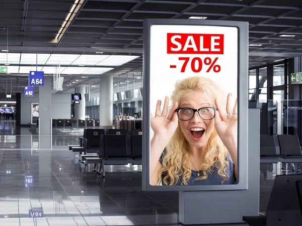 Tranh điện (Lightbox) cho trung tâm thương mại cao cấp