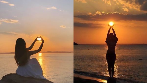 Chụp ảnh hoàng hôn sống ảo