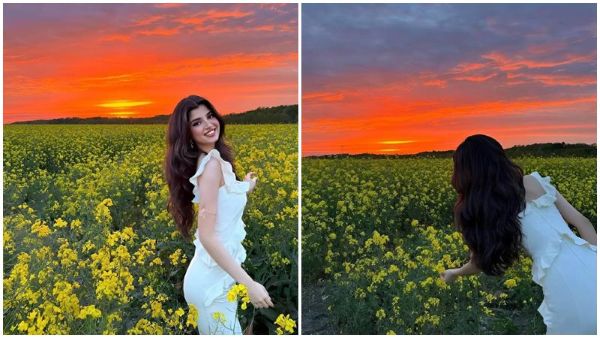 Tạo dáng giữa đồng hoa – đồng cỏ