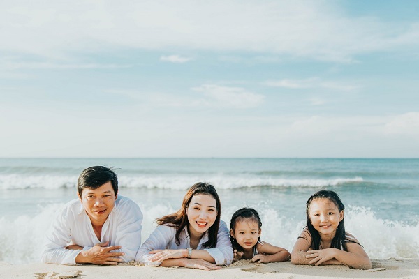 Chụp ảnh ngoại cảnh cho gia đình