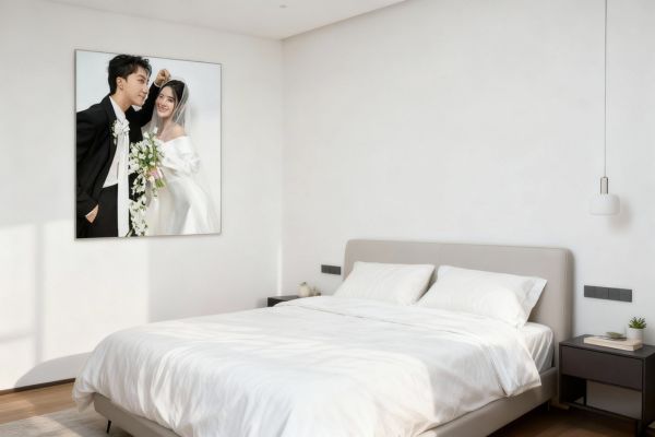 Tổng hợp vị trí tốt nhất để treo ảnh cưới mang lại may mắn cho hôn nhân