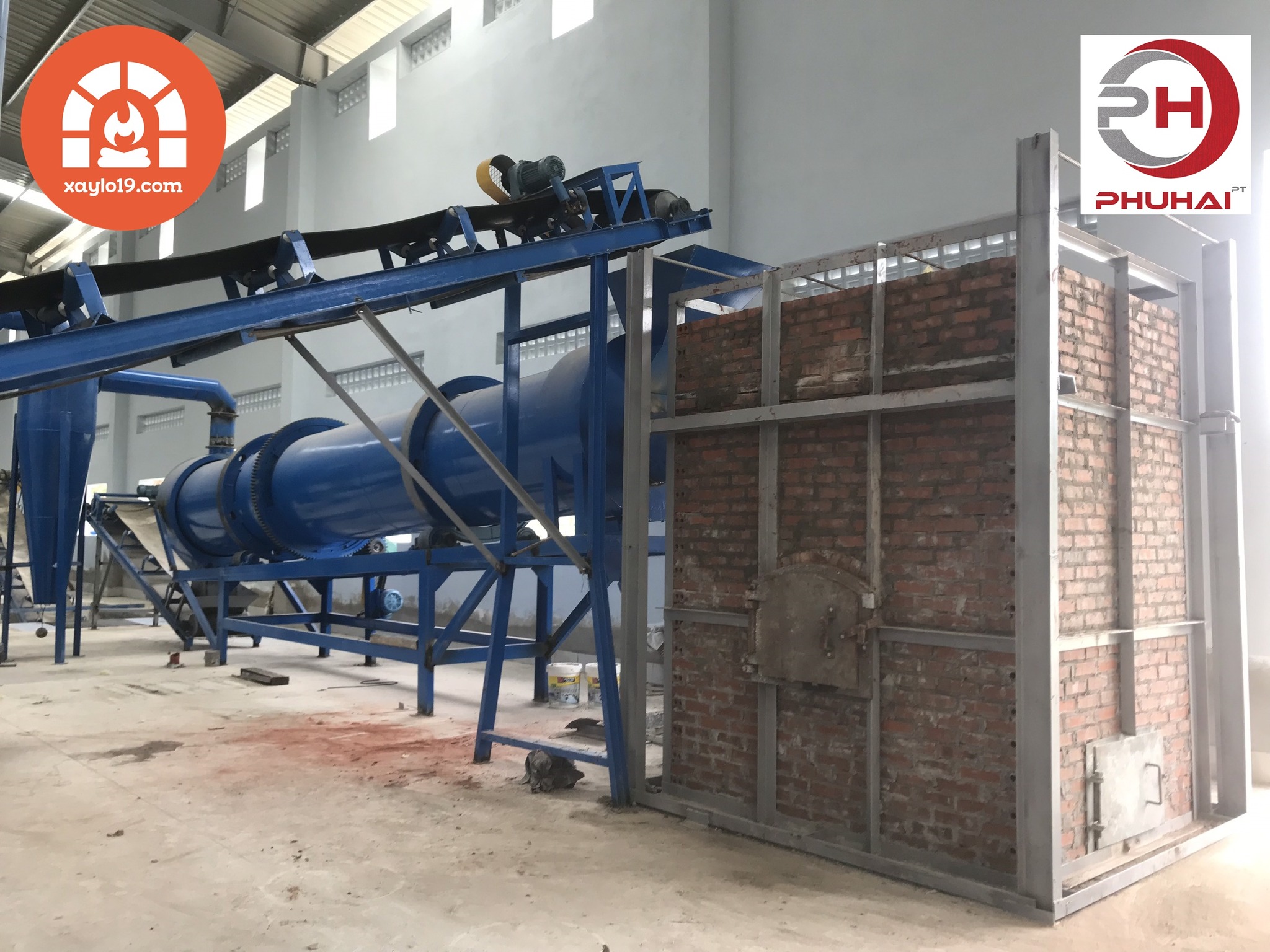 XÂY LÒ SẤY PHÂN BÓN HÁT LÓT SƠN LA