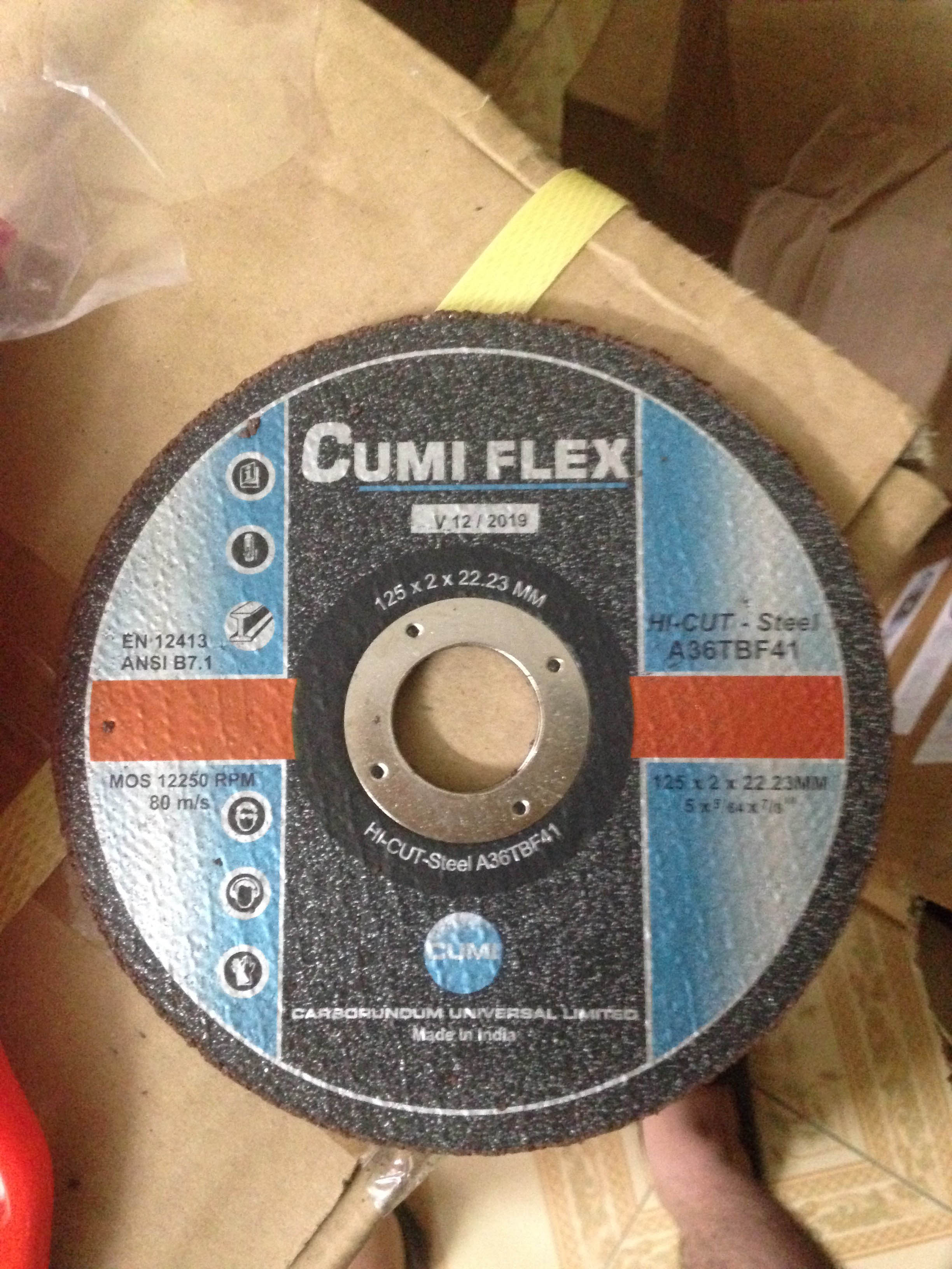 Đá Cắt Cumi Flex 125