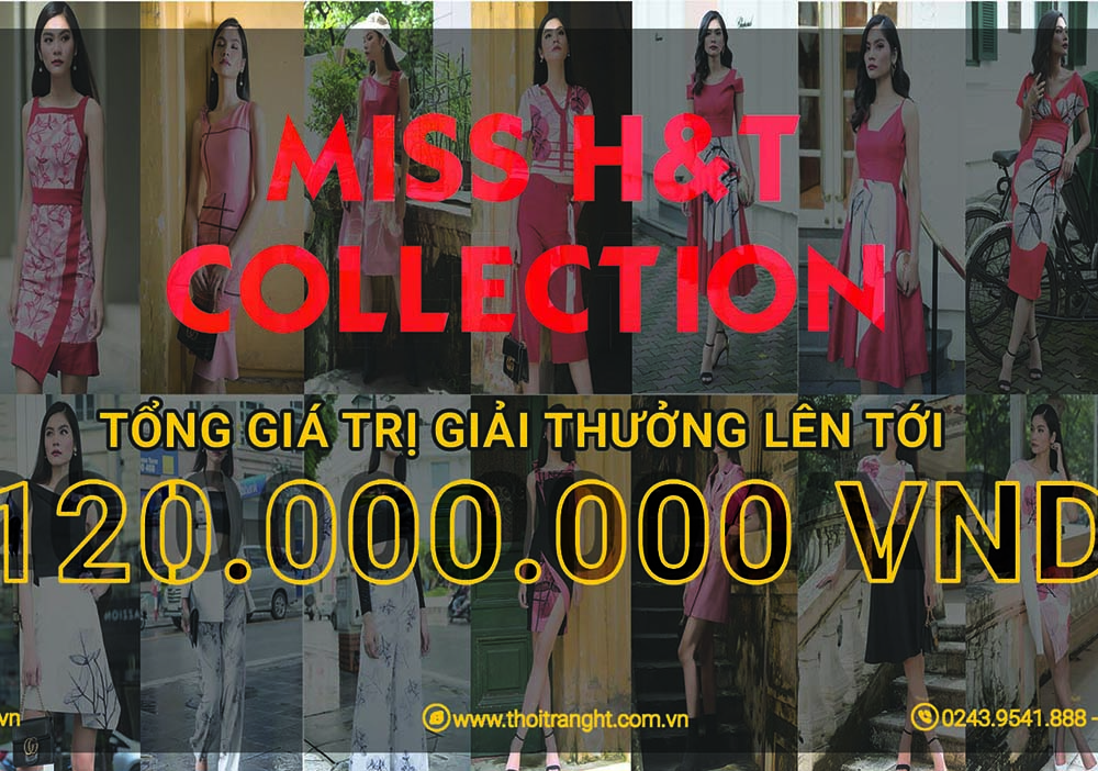 Tìm kiếm gương mặt thương hiệu "“MISS H&T COLLECTION" - H&T Fashion