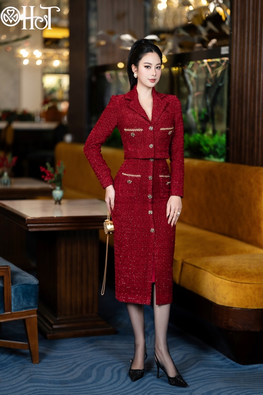 Juyp ôm p.túi dạ tweed Đ.đô