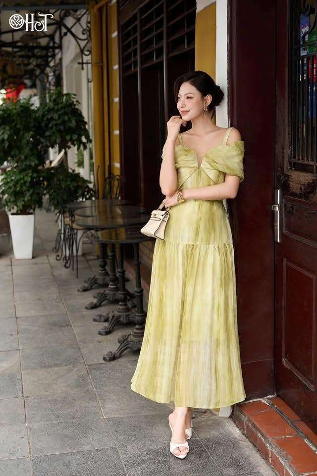 Maxi xếp tầng Tơ xốp Cốm