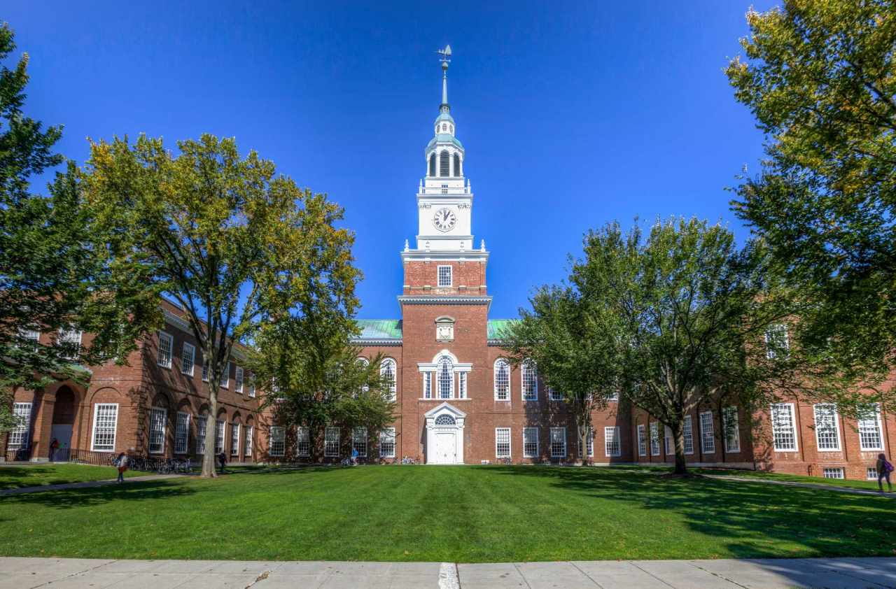 Top 8 trường đại học IVY League - Phần 5: Dartmouth College