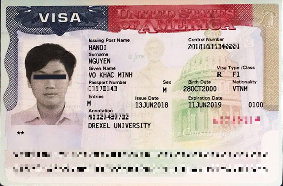 Chúc mừng bạn Nguyễn Võ Khắc Minh đã đậu visa du học Mỹ