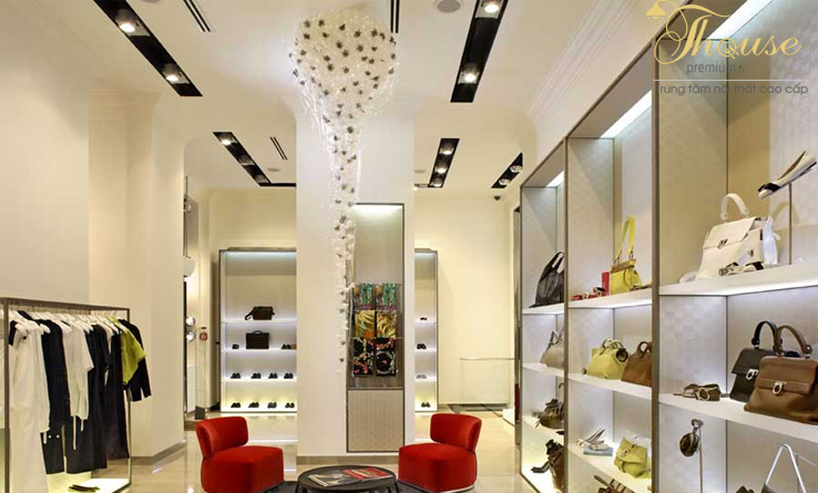 Chiếu sáng shop thời trang