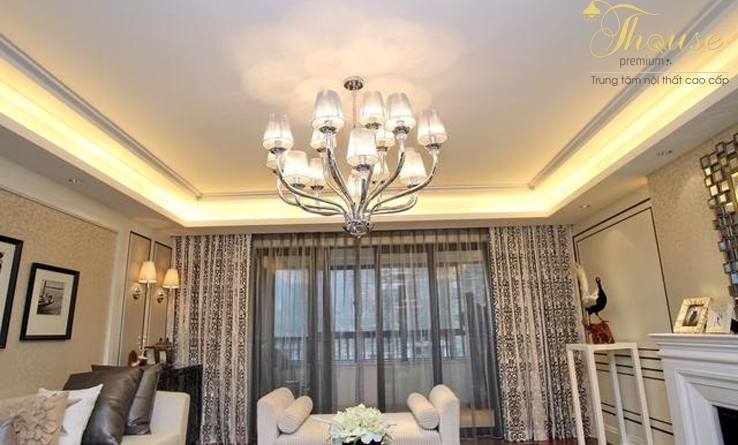 MẸO CHỌN ĐÈN CHÙM PHÒNG KHÁCH CHUNG CƯ ĐẸP – BỀN – RẺ
