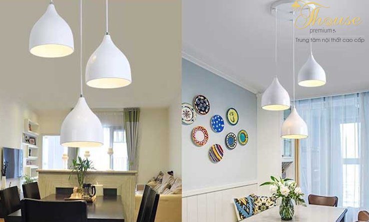 BÍ QUYẾT CHỌN ĐÈN THẢ BÀN ĂN 3 BÓNG