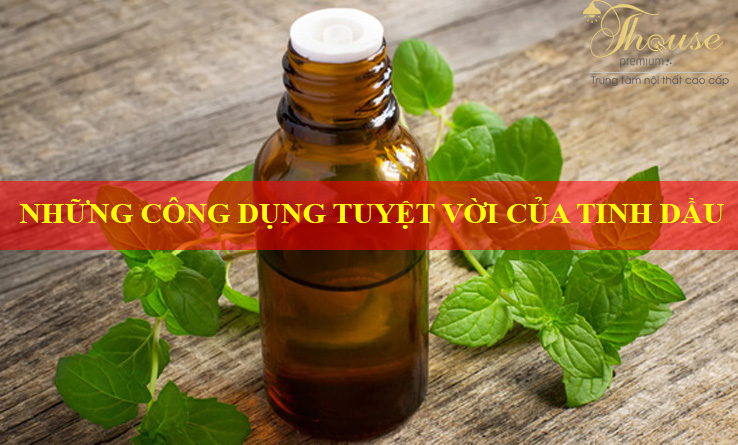 NHỮNG CÔNG DỤNG TUYỆT VỜI CỦA TINH DẦU